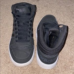 Black Adidas Hightops
